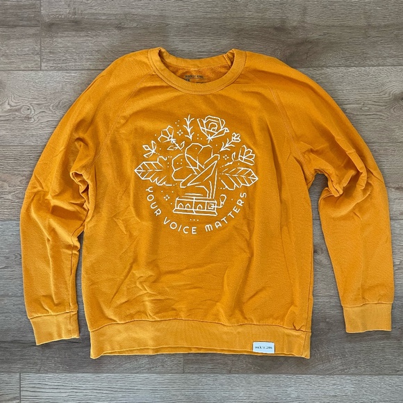 Walk in Love Your Voice Matters sweatshirt - Picture 1 of 3